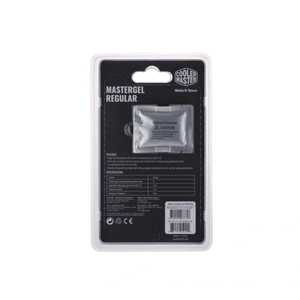 Pasta Térmica Cooler Master MasterGel / Regular / 25°C / 1.5 Gramos - Image 2