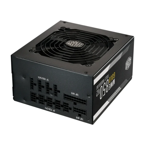 Fuente De Poder COOLER MASTER MPE-8501-AFAAG-3 / 850W / 80 Plus Gold / Full Modular / 24 Pin / Cpu 4+4 / Pci-E 6+2 / Sata x12 / Molex / Negro - Image 2