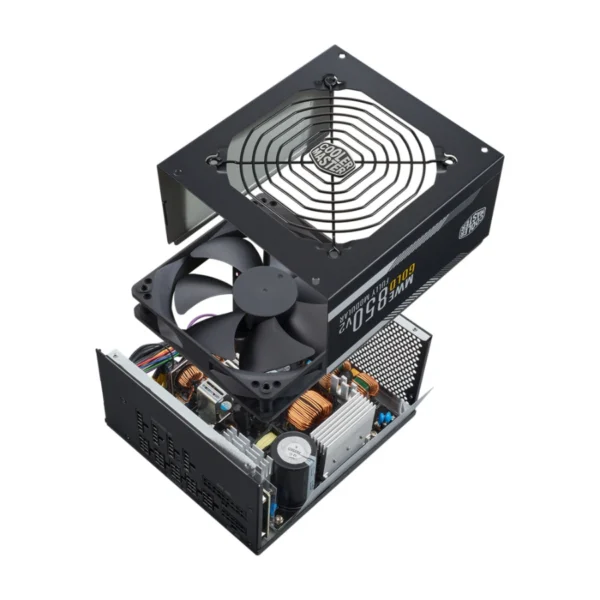 Fuente De Poder COOLER MASTER MPE-8501-AFAAG-3 / 850W / 80 Plus Gold / Full Modular / 24 Pin / Cpu 4+4 / Pci-E 6+2 / Sata x12 / Molex / Negro - Image 7