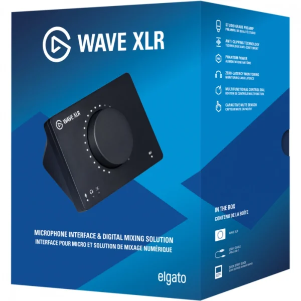 Interfaz De Audio Y Mezclador Digital Wave XLR ELGATO / Sensor Táctil / Para Windows y MAC / Negro - Image 7
