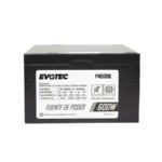 Fuente De Poder Evotec P4600W / 600w / Sin Certificación / No Modular / 24pin / CPU 4 / Sata / Molex / Negro - Image 2