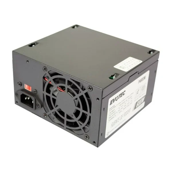 Fuente De Poder Evotec P4600W / 600w / Sin Certificación / No Modular / 24pin / CPU 4 / Sata / Molex / Negro - Image 3