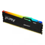 Memoria RAM KINGSTON FURY BEAST BLACK RGB / 16GB / DDR5 5600MHz / CL40 / 1.25V / XMP / Negro - Image 2