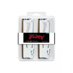 Kit De Memoria Ram KINGSTON FURY BEAST RGB / 2x16GB 32GB / DDR5 5600MHz / CL40 / 1.25V / ECC / XMP / Blanco - Image 3