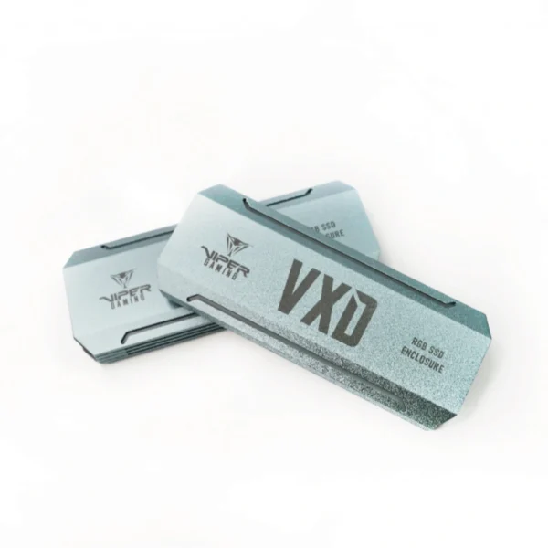 Carcasa Para SSD Patriot RGB VXD / M.2 2280 / PCIe 3X4, NVMe 1.3 / USB 3.2 Gen 2 / Color Gris - Image 2
