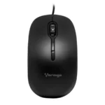 Mouse Óptico VORAGO MO-100 / 1200 DPI / 4 Botones / Alámbrico / USB Tipo A / Cable 1.2 m / Ambidiestro / Sensor Óptico / Negro