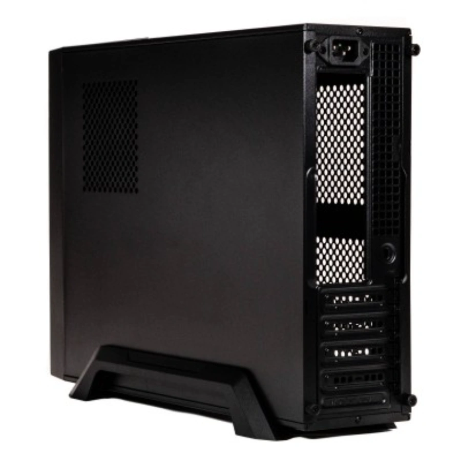 EV-1022022 Gabinete EVOTEC Valencia EV-1022 / Micro-ATX / Fuente Incluida 600W / Panel De Metal / No Incluye Ventiladores / USB 3.0, 2.0 / Color Negro - Image 3
