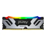 Memoria RAM KINGSTON FURY RENEGADE RGB / 16GB / DDR5 6400MHz / 1.4V / CL32 / XMP / Negro