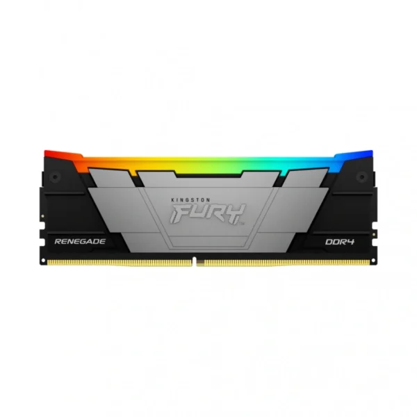 Memoria RAM KINGSTON FURY RENEGADE RGB / 32GB / DDR4 3200MHz / CL16 / 1.35V / XMP / Negro Con Gris - Image 1