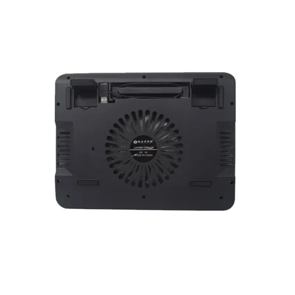 Base Enfriadora NACEB TECHNOLOGY NA-0108A / Para Laptop / Puerto USB / 15 Pulgadas / Metálica / 1 Angulo de ajuste / Negro - Image 2