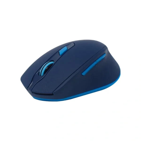 Mouse Ergonómico NACEB TECHNOLOGY NA-0119A / Inalámbrico / 2.4 GHZ / 1200 DPI / 6 Botones / Azul - Image 1