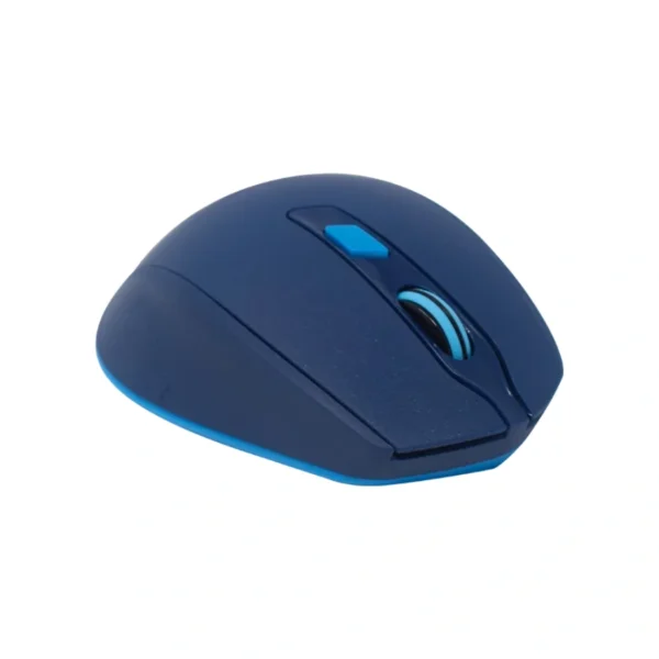 Mouse Ergonómico NACEB TECHNOLOGY NA-0119A / Inalámbrico / 2.4 GHZ / 1200 DPI / 6 Botones / Azul - Image 2