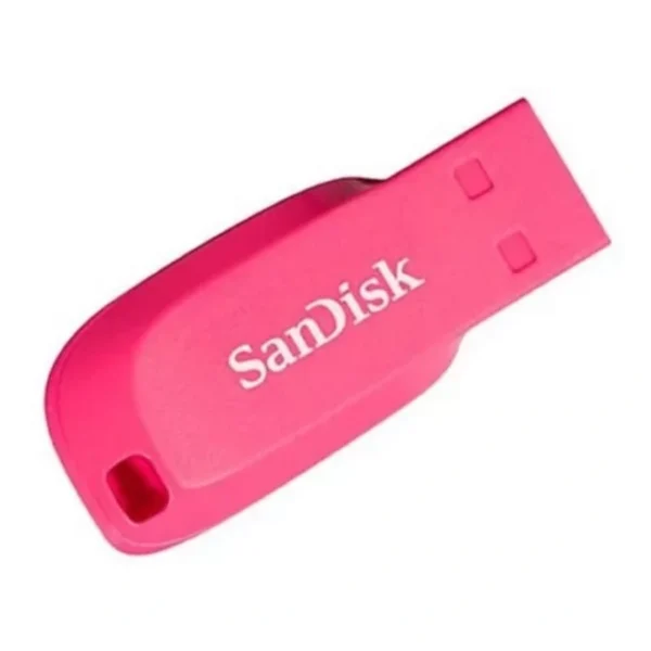 Memoria USB SANDISK CRUZER BLADE / 32GB / Interfaz USB 2.0 / Sin Tapa / Color Rosa - Image 4
