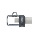 Memoria USB SANDISK ULTRA DUAL DRIVE M3.0 / 128GB / Micro-USB, USB 3.0 / Diseño Retráctil / Negro Con Gris - Image 3