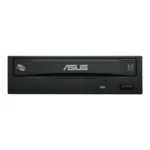 Unidad De Disco Óptico Interno ASUS / Lector DVD / Super Multi Dl / Compatible Con Windows / Grabación de DVD a 24X / Negro - Imagen 2