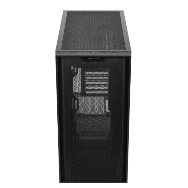 Gabinete ASUS A21 CASE / Micro-ATX / Cristal Templado / No Incluye Ventiladores / USB 3.2 Gen 1 / Negro - Image 3
