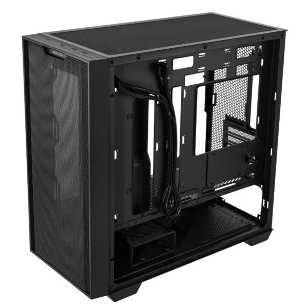 Gabinete ASUS A21 CASE / Micro-ATX / Cristal Templado / No Incluye Ventiladores / USB 3.2 Gen 1 / Negro - Image 4