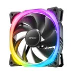 Kit De Tres Ventiladores ANTEC Fusión ARGB / 120mm / 600±200-2000±10% RPM / 57.93 CFM / 17.02-31.24 dBA / Conector PVM 4 Pines / Incluye Controlador / Negro - Image 2