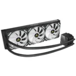 Enfriamiento Liquido AIO ANTEC Sinfonía 360 ARGB / 360MM / 800-1600 RPM / 72 CFM / 20-30dBA / Intel-AMD / TDB 250W / Negro - Image 4