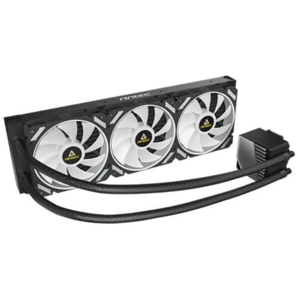 Enfriamiento Liquido AIO ANTEC Sinfonía 360 ARGB / 360MM / 800-1600 RPM / 72 CFM / 20-30dBA / Intel-AMD / TDB 250W / Negro - Image 4