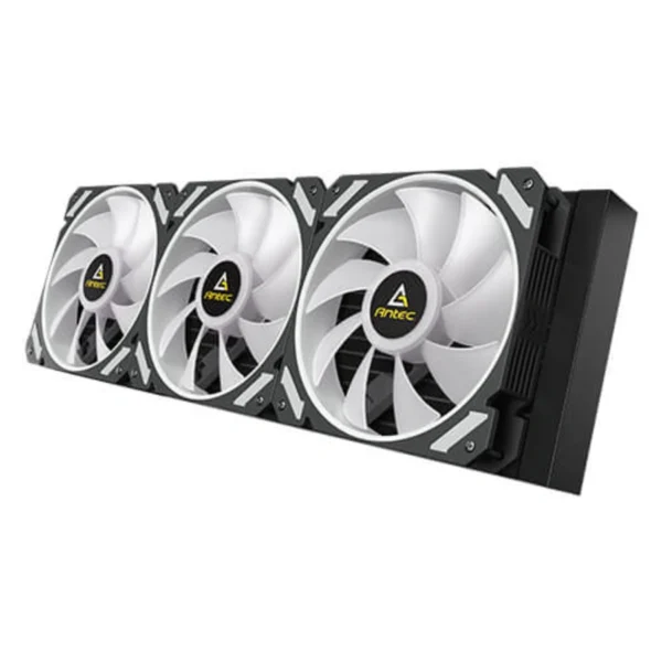 Enfriamiento Liquido AIO ANTEC Sinfonía 360 ARGB / 360MM / 800-1600 RPM / 72 CFM / 20-30dBA / Intel-AMD / TDB 250W / Negro - Image 5