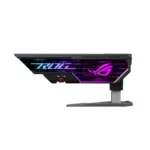 Soporte para Tarjeta Gráfica GPU Asus ROG Herculx Graphics Card Holder ARGB / Soporte De Imanes De Aluminio / ARGB 3D / Compatible Con Serie 40 / Negro
