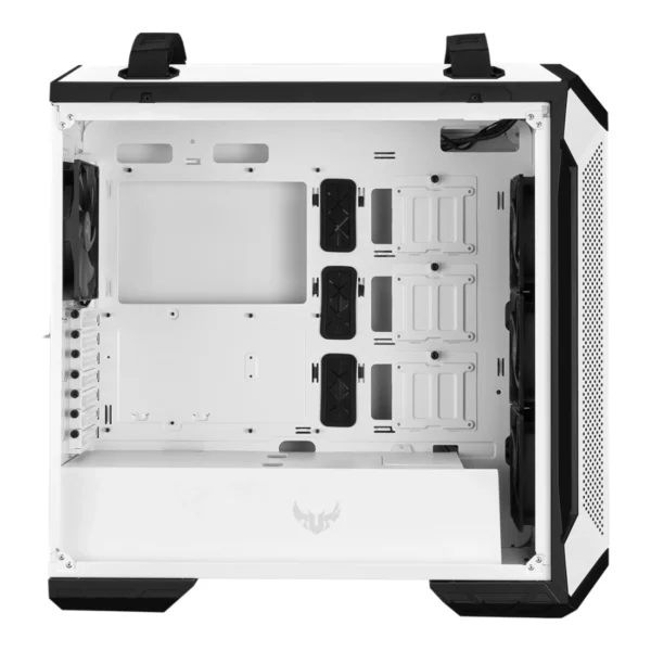 Gabinete ASUS TUF Gaming GT501 White Edition / E-ATX / Cristal Templado / Incluye 4 Ventiladores / USB 3.1 Gen 1 / Blanco - Image 5
