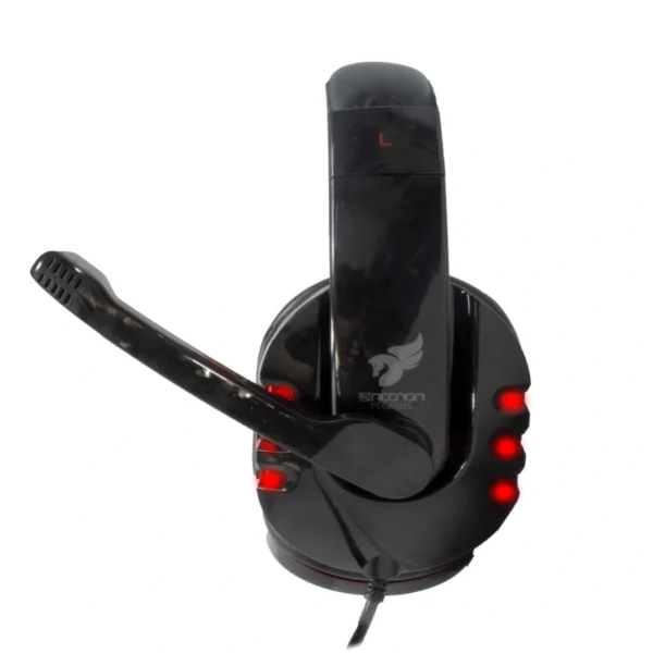 Kit Gaming 4 En 1 NECNON NGC-PEGASUS RGB / Alámbrico / Audífonos, Teclado, Mouse, Mousepad / 1000DPI, 3 Botones, Óptico / Español / Color Negro Y Rojo - Image 2