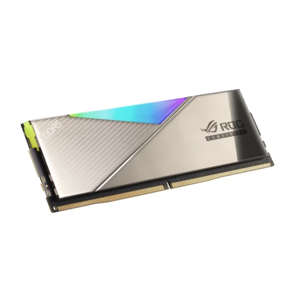 Kit De Memoria RAM XPG LANCER RGB ROG CERTIFIED / 32GB (2x16GB) / DDR5 6600MHz / CL32 / 1.4V / Espejo Negro - Image 2