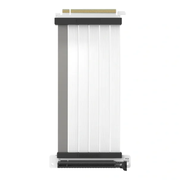 Cable Riser Cooler Master V2 / Para Tarjeta De Video / 300mm / PCI-E 4.0 / Alta Resistencia / Ultra Flexible / Clavija Chapadas En Oro / Blanco - Image 2