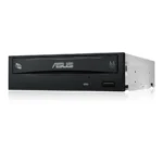 Unidad De Disco Óptico Interno ASUS / Lector DVD / Super Multi Dl / Compatible Con Windows / Grabación de DVD a 24X / Negro