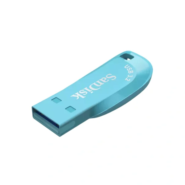 Memoria USB SANDISK Ultra Shift / 128GB / USB 3.2 Gen1 / Sin Tapa / Azul Turquesa - Image 2