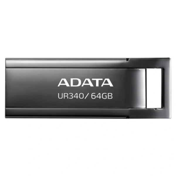 Memoria USB ADATA ROYAL UR340 / 64GB / USB 3.2 Gen 1 / Sin Tapa / Negro - Image 2