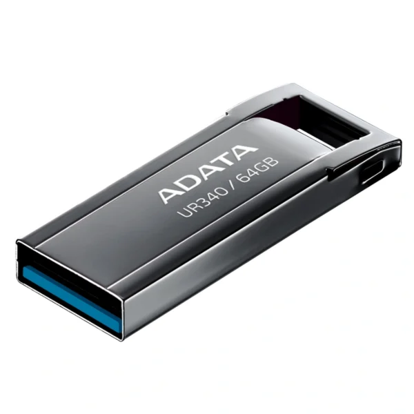 Memoria USB ADATA ROYAL UR340 / 64GB / USB 3.2 Gen 1 / Sin Tapa / Negro - Image 3