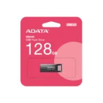 Memoria USB ADATA ROYAL UR340 / 128GB / USB 3.2 Gen1 / Sin Tapa / Negro