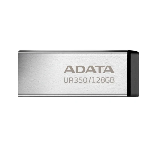 Memoria USB ADATA UR350 / 128GB / USB 3.2 Gen 1 / Sin Tapa / Plata, Negro - Image 2