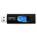 Memoria USB ADATA UV320 / 32GB / USB 3.2 Gen 1 / Deslizante / Negro Con Azul - Image 2