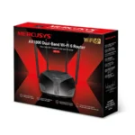 Ruteador Inalámbrico MERCUSYS MR70X / Hasta 1800 Mbps / 2.4 Ghz-5 GHz / 4X RJ-45 / 4 Antenas Externas Ajustables / Color Negro - Image 4