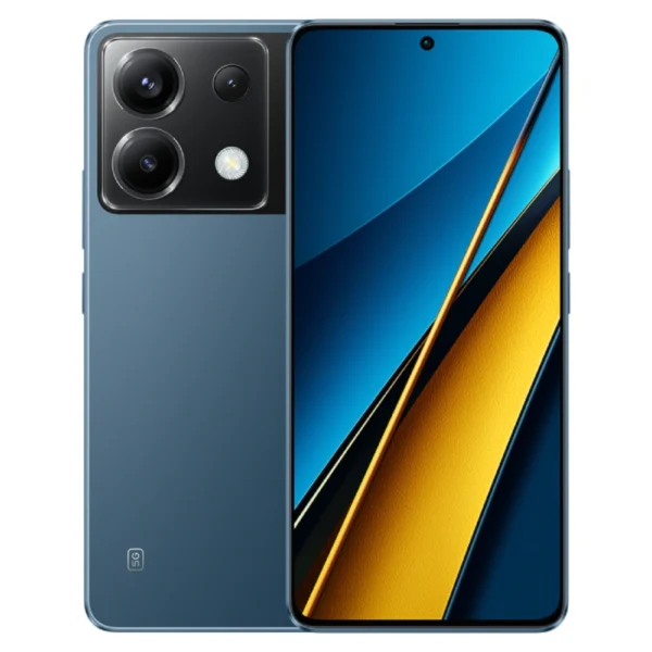 Smartphone XIAOMI POCO X6 / Snapdragon 7s Gen 2 / 6.67" / 8GB RAM / 256GB Almacenamiento / Cámara 64MP+8MP+2MP/16MP / Android / Color Azul - Image 1
