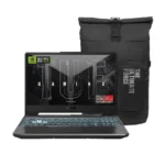 Laptop Gamer ASUS TUF GAMING A15 / 15.6" FHD / 144Hz / AMD Ryzen 5 7535HS / 8GB RAM DDR5-5600MHz (Expandible Max 32GB) / 512GB SSD NVMe / NVIDIA GeForce RTX 2050 GDDR6 4GB / Teclado Retroiluminado RGB / Windows 11 Home / Incluye Mochila / Color Negro