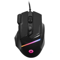Mouse Gamer PERFECT CHOICE TRAPPER XTREME / 7200 DPI / Sensor Óptico / 8 Botones / Alámbrico / USB / Cable 1.5 M / Trenzado / RGB / Software / Color Negro