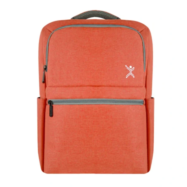 Mochila PERFECT CHOICE SUNSET / 15.6" / Para Laptop, Viajes, Escuela / Poliéster / Strap Para Maleta / Correas Acolchadas / Peach Fuzz - Image 1