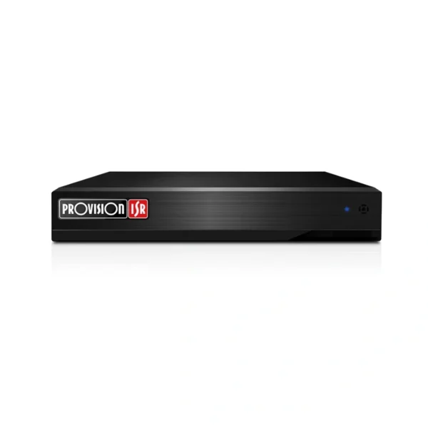 DVR PROVISION ISR SH-4100A5S-2L(MM) / 4 Canales / 3 MP / H.264, H.265 / 1080 P / Híbrido / X1 Bahía SATA Hasta 6TB / HDMI, VGA, X1 RJ45, X2 USB / Color Negro - Image 1
