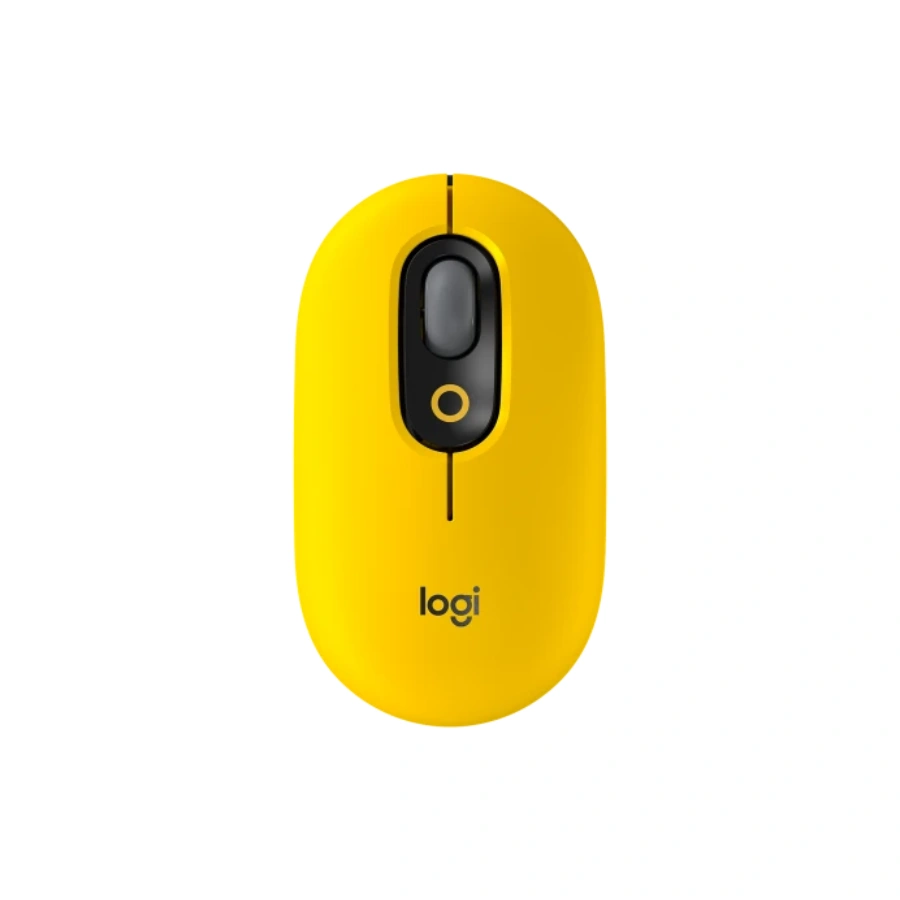 1 Mouse LOGITECH POP / Inalámbrico / Ergonómico / Bluetooth / 1000 DPI / 4 Botones / Sensor Óptico / Botón Para Emojis Personalizable / 1 Pila AA Incluida / Color Blast - Image 1