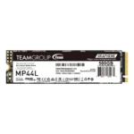 Unidad SSD M.2 NVMe TEAMGROUP MP44L / 500GB / PCIe 4.0 x4 / 2280 / Lectura 5000MB/s / Escritura 2500MB/s / Negro