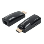 Kit Extensor Compacto de HDMI MANHATTAN 207539 / HDMI - RJ-45 / 1080p / Hasta 60 Metros / Negro - Image 2
