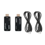 Kit Extensor Compacto de HDMI MANHATTAN 207539 / HDMI - RJ-45 / 1080p / Hasta 60 Metros / Negro - Image 5