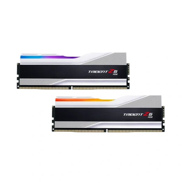 Kit De Memoria RAM G.SKILL TRIDENT Z5 RGB / 32GB 2X16GB / DDR5 5600MHz / CL40 / 1.20V / DIMM / Plata - Image 1