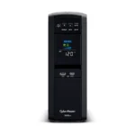 No Break CYBERPOWER CP1500PFCLDA / 1500VA / 1000W / 12 Contactos* / Hasta 100 Min De Respaldo Según Carga* / Pantalla LCD / Negro
