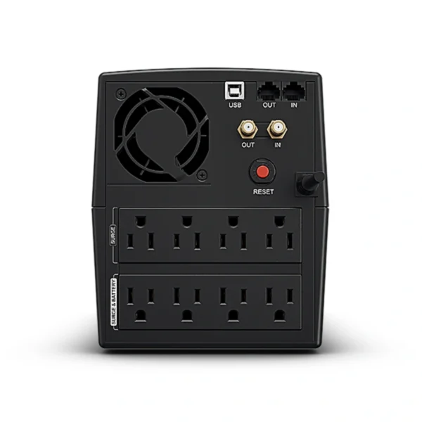 No Break CYBERPOWER OM1500ATLCD / 1500VA / 900W / 8 Contactos* / Hasta 50 Min De Respaldo Según Carga* / Pantalla LCD / Negro - Image 3